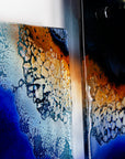 Artisan Volcanic Waves Staggered Triptych