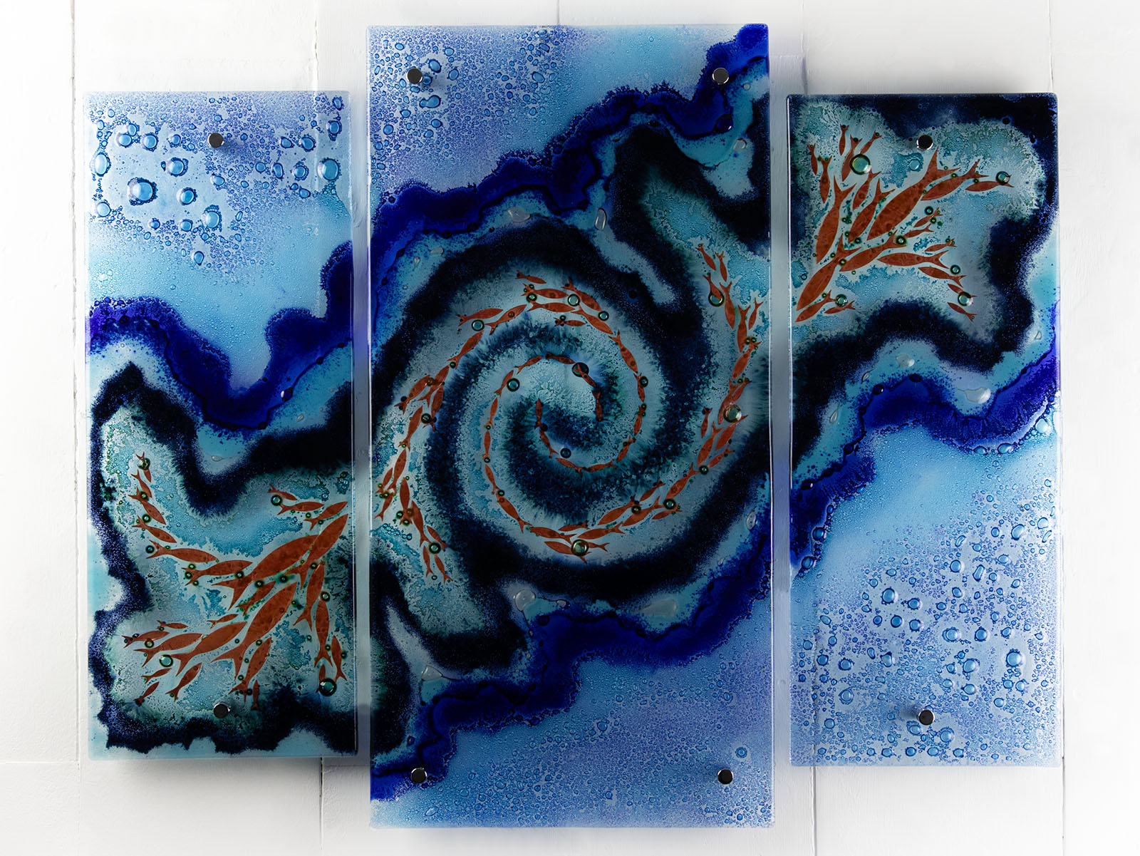 Artisan Whirlpool Staggered Triptych