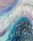 Artisan Amethyst Ocean Circular Wall Panel