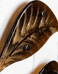 Artisan Golden Glaze Bespoke Leaf Installation