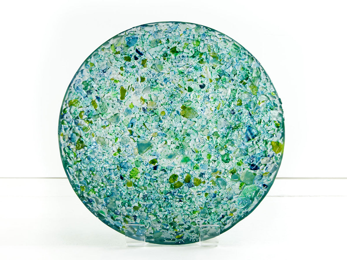 Artisan Beachcomber Extra Large Deep Dish - Sea Green