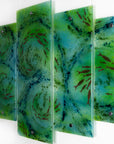 Artisan Emerald Ocean Quintych