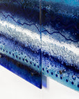 Artisan Blue Paradise Staggered Triptych