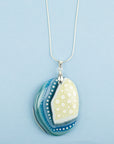 Signature Large Gem Pendant - Ethereal Ocean