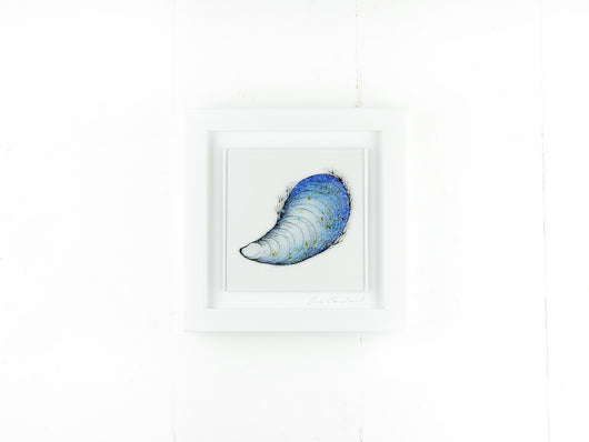 Artisan Blue Mussel Medium Art Frame