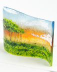 Artisan Nearly Home Trees Sunset Small Wave