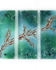 Gwithian Fish Small Triptych