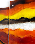 Artisan Amber Dreams Staggered Triptych