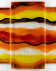 Artisan Amber Dreams Staggered Triptych