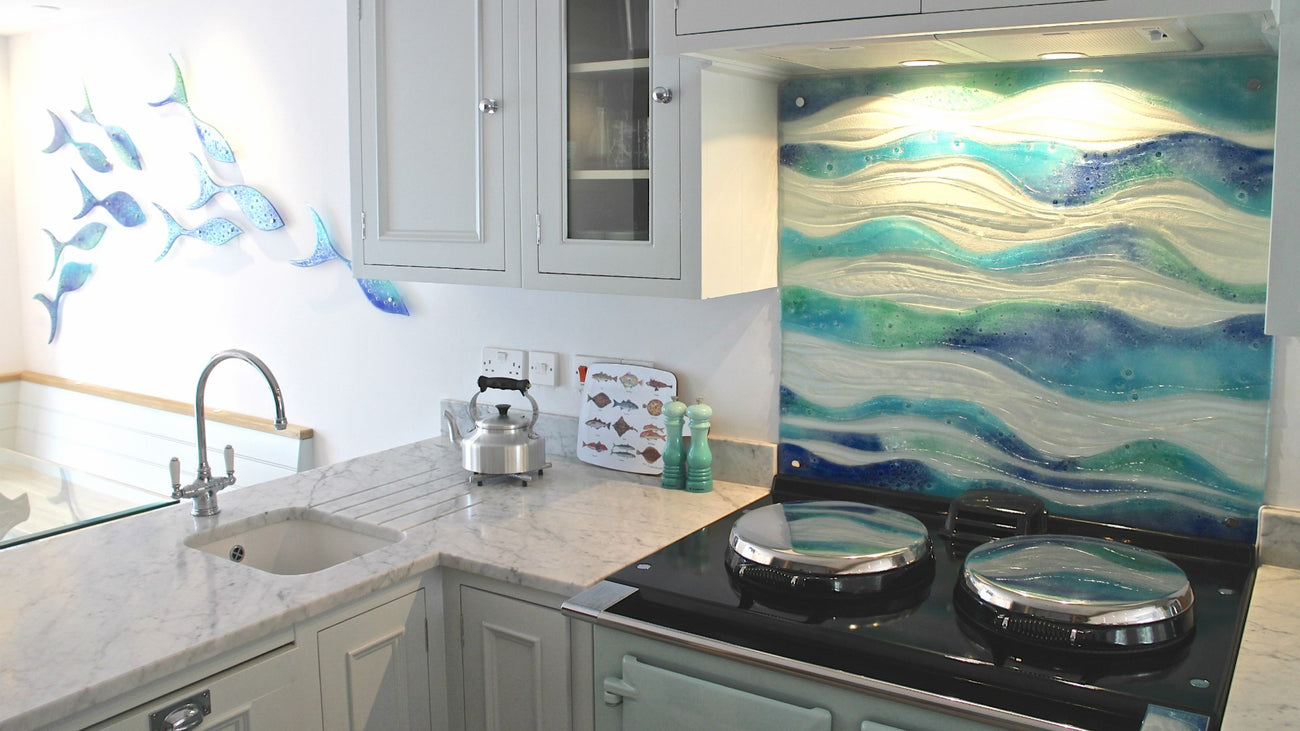 Splashbacks – Jo Downs Handmade Glass