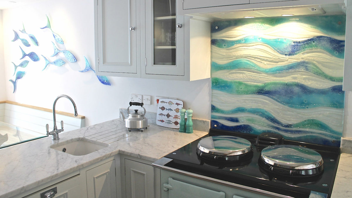 Splashbacks – Jo Downs Handmade Glass