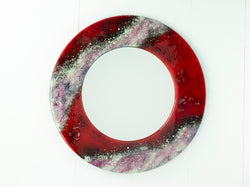 Crimson Coast 50cm Round Mirror