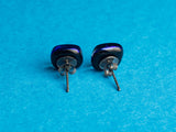 Blue Stud Earrings
