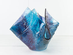 Artisan Heathland Large Vase - Blue
