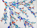 Shoaling Fish Royal Fusion Extra Large Art Frame