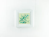 Shoaling Fish Turquoise Medium Art Frame