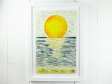 Artisan - Sunrise - Large Oblong Frame Portrait