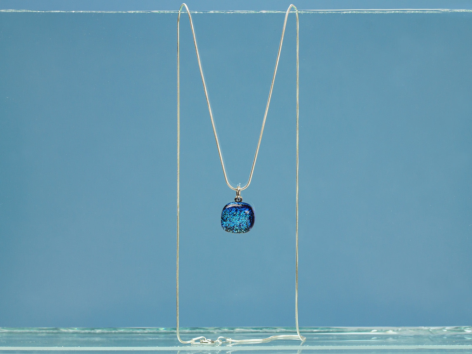 Turquoise Small Gem Pendant Necklace