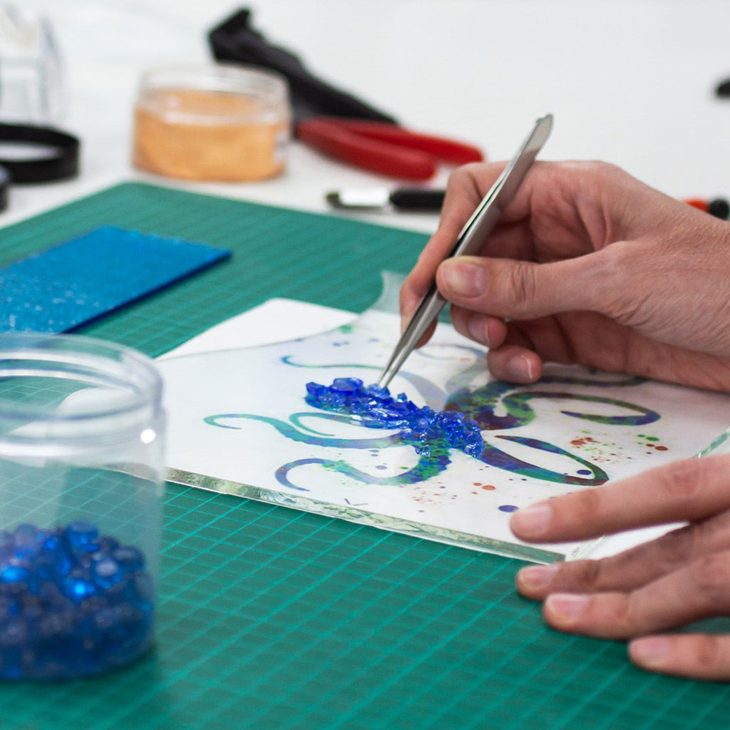 Glass Fusing Workshops Sunningdale Gallery – Jo Downs Handmade Glass